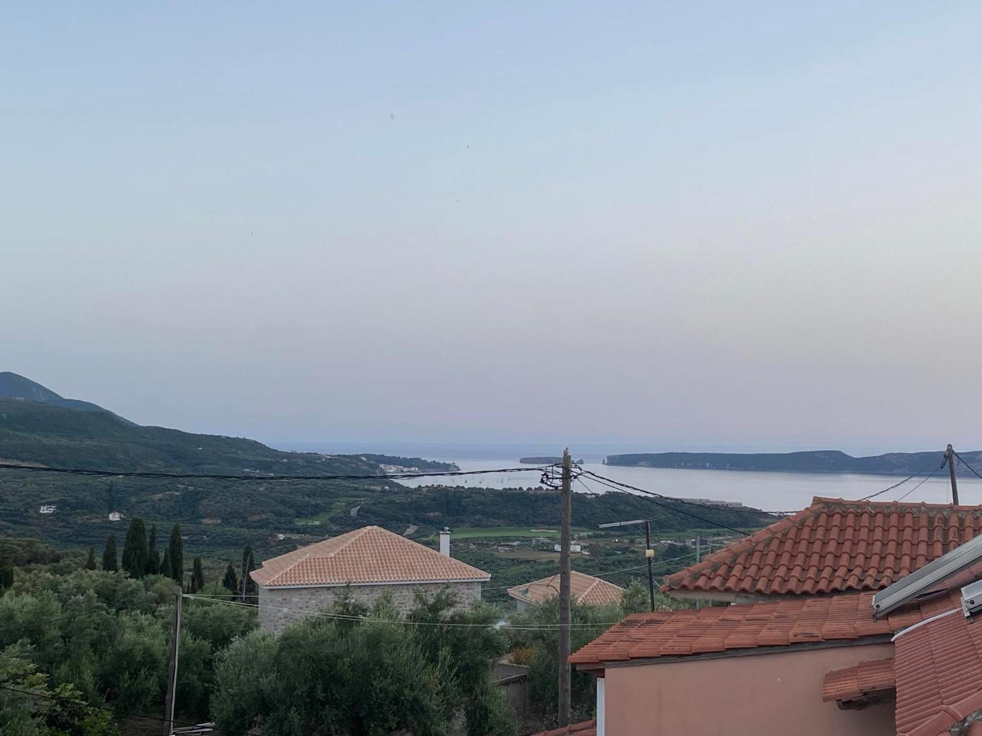 Golden Navarino'S Sunset Pylos Luaran gambar
